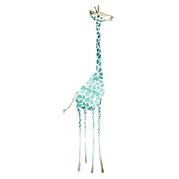 Interior Art Affairz – kidz room – giraffe